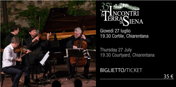 27  Luglio/July Biglietto/Ticket Cortile, Chiarentana